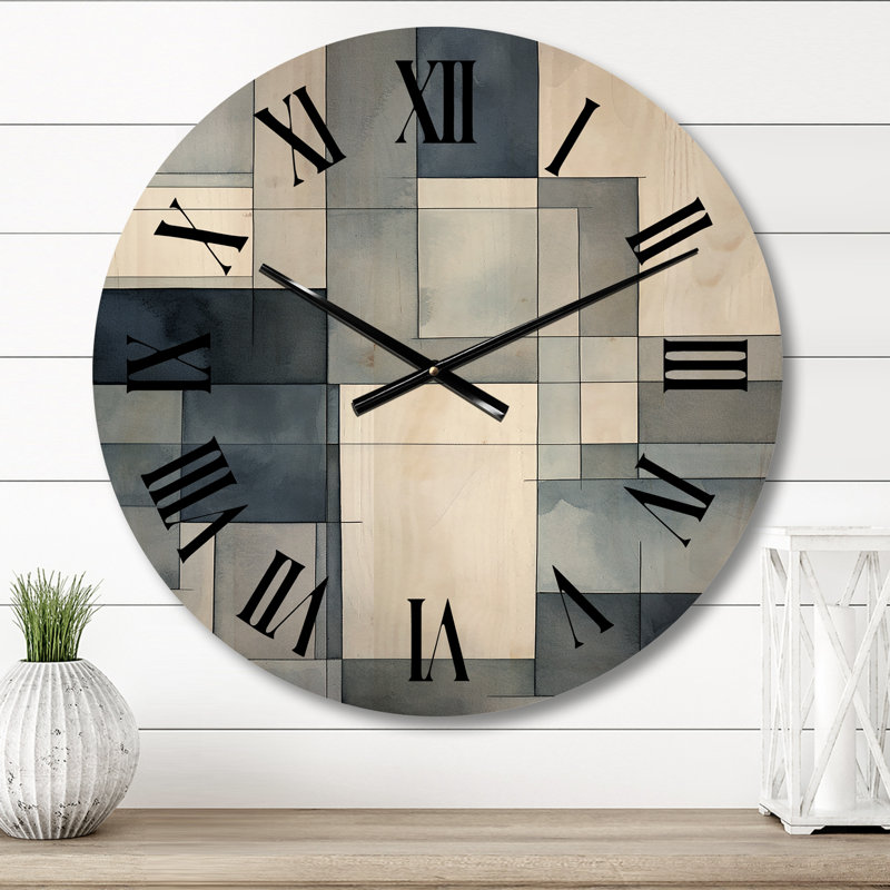 Horloge murale Cubist Dreams, Moyenne