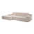 Nevis Ivory Polyester Blend
