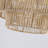 24" Modern 5-Layer Woven Hemp Rope Chandelier