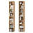 Brenya 8-Tier Thin and Tall Bookshelf with Open Adjustable Shelf-1667552739
