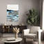 «Abstract Coastal Horizon Abstract Contemporary Modern Coastal Landscape», art mural