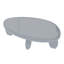 Table basse moderne à motif de galets-30299380