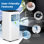 8000 BTU Portable Air Conditioner with Remote Included