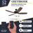 Greybrook 52" Ceiling Fan with Light & Pull Chain-914852993