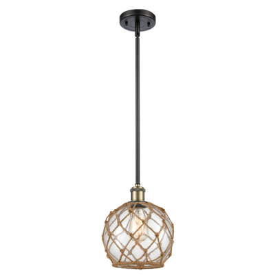 Luminaire suspendu sphère 1 lumière Tobey