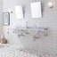 Ensemble de meuble-lavabo ovale avec robinet et trop-plein Empire Stone-327290861