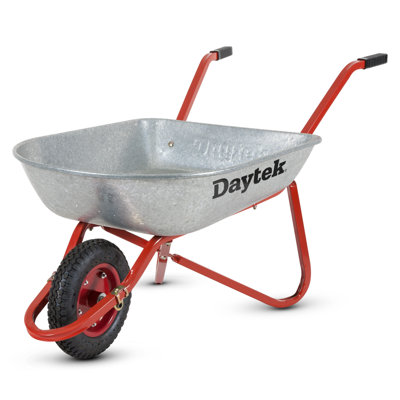 Daytek Galvanized Steel Homegardener Wheelbarrow