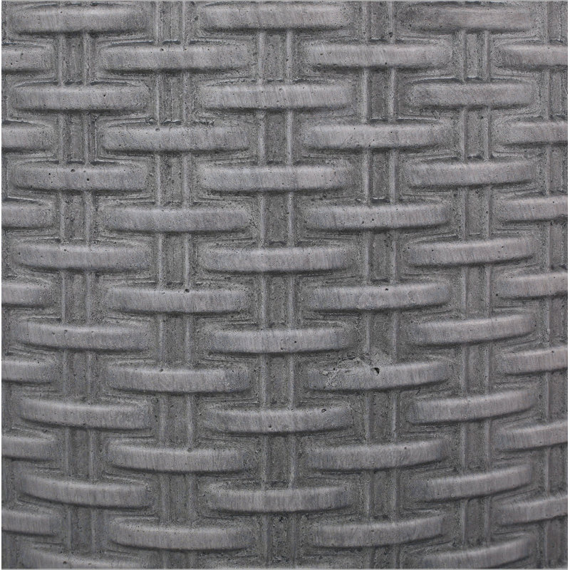 Table d'appoint d'extérieur ronde en béton
