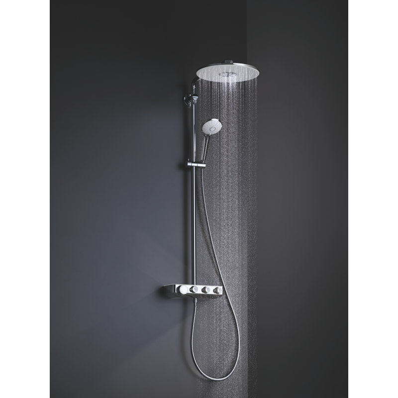 Tuyau de douche à main Rotaflex, Chrome ciel étoilé