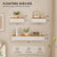 Ensemble de tablettes murales flottantes Modern Modern