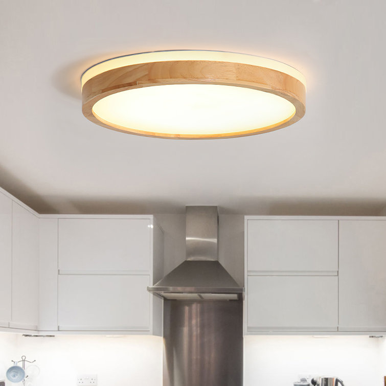 Damiyon 1-Light 30cm Modern Dimmable LED Energy-Saving Ceiling Light Round Flush Mount Lamp