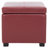 Maiden Faux Leather Ottoman-132965818