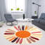Mignon tapis lavable à la machine Sunburst-555790919