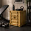 Armoire d'appoint avec rangement en métal Industrial