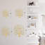 Décoration murale abstraite en forme de cœur arbre de l'amour-124838540-124838546