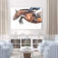 Kerriana Horse Jump - Reproduction de photo sur toile tendue-1830176126
