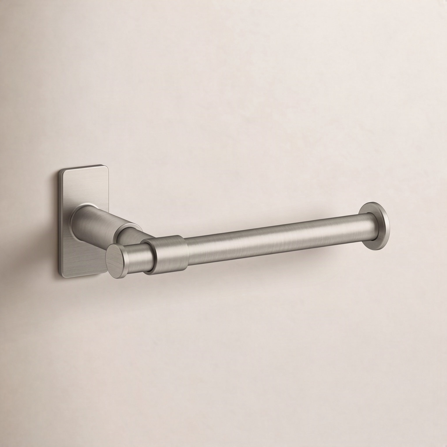 Castia by Studio McGee Toilet Paper Holder, Vibrant Brushed Nickel