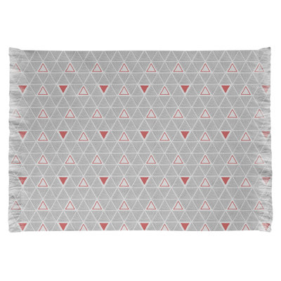 Chenille Geometric Indoor Rug