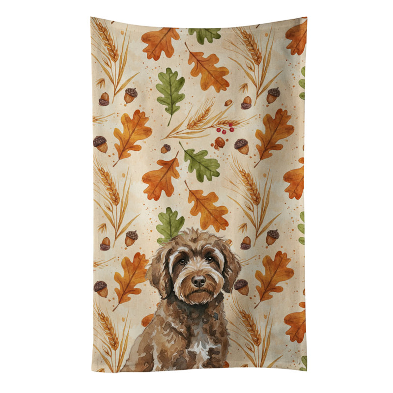 Serviette de cuisine Brown, Brown Portuguese Water Dog
