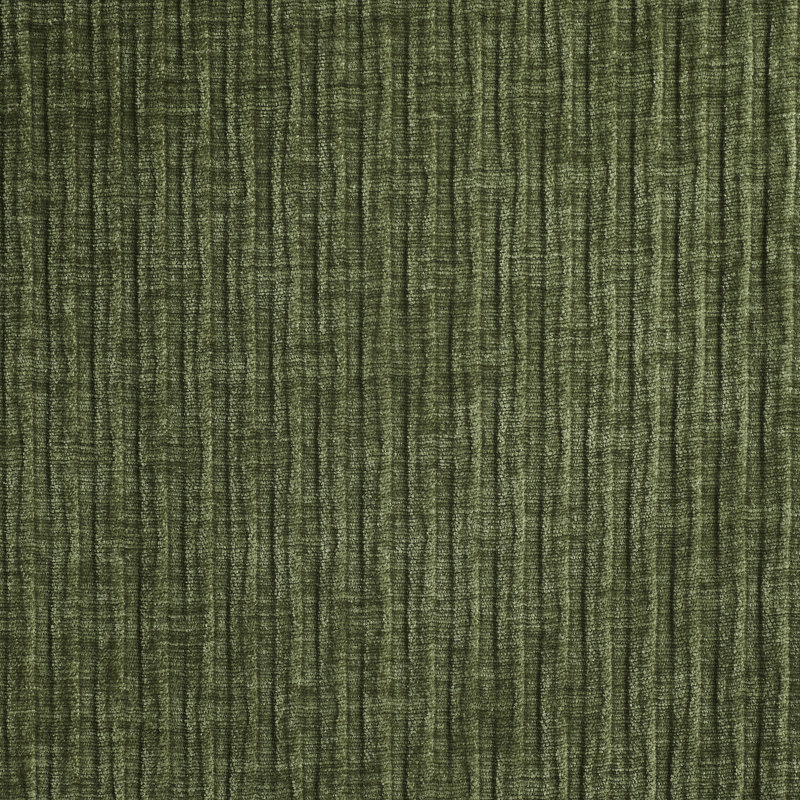 Canapé en forme de L Marigold de style moderne l 112,6 po Minimore, Chenille verte