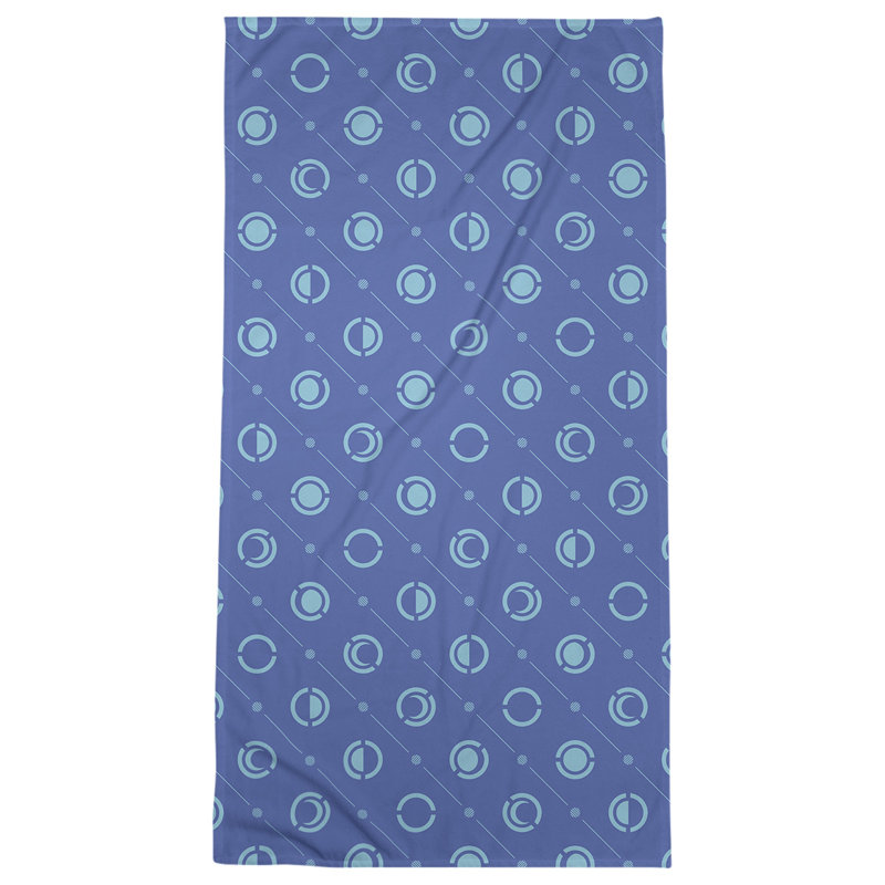 Serviette de bain Classic, Bleu sarcelle / indigo