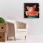 «Pig Out» par Lucia Heffernan, reproduction sur toile tendue-88021673