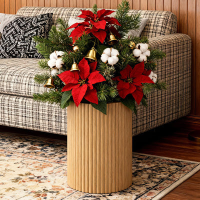 Azaleh Wooden Pot Planter Farmhouse / Rustic / Lodge / Rustic / Lodge Style Decor