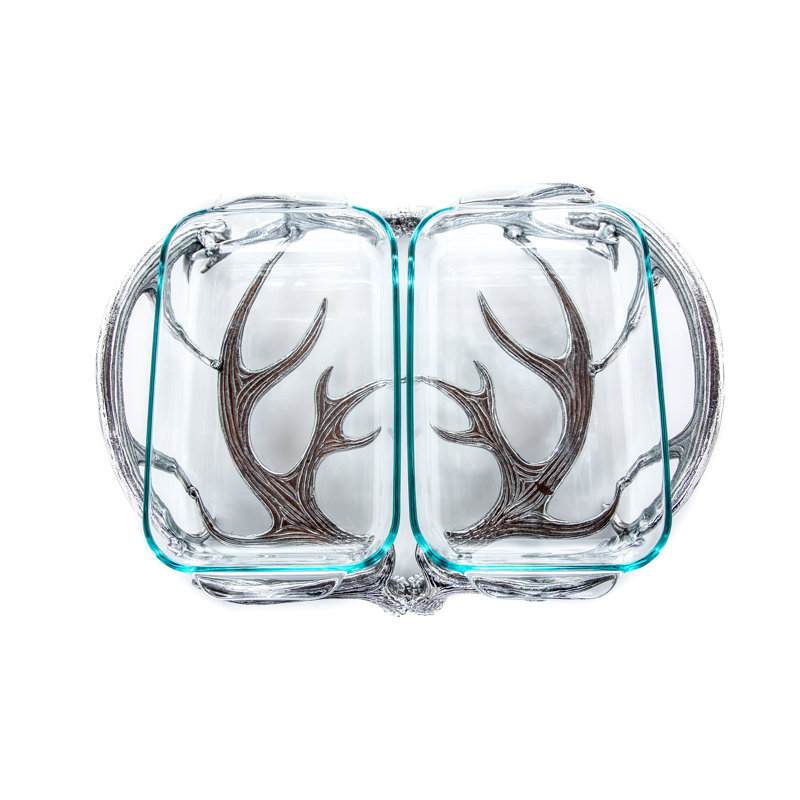 Antler Divided Serving Dish