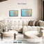 Impression abstraite sur toile marbrée-102859895