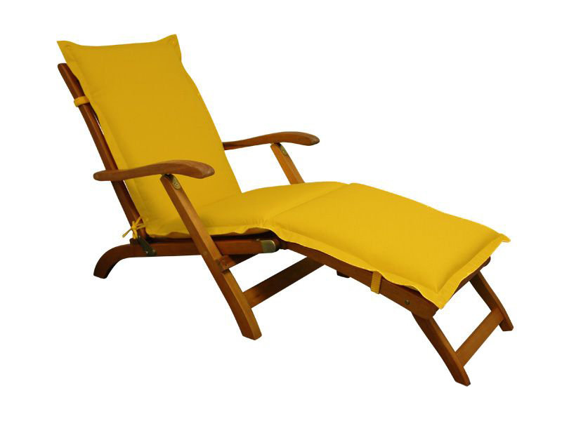 Afrin Lounger Cushion, Yellow, 9cm H x 62cm W x 195cm D