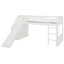 Lit mezzanine avec deux tiroirs et glissade-572443545