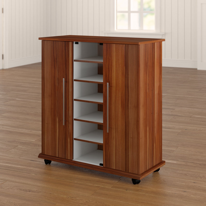 Multimedia Cabinet, Walnut