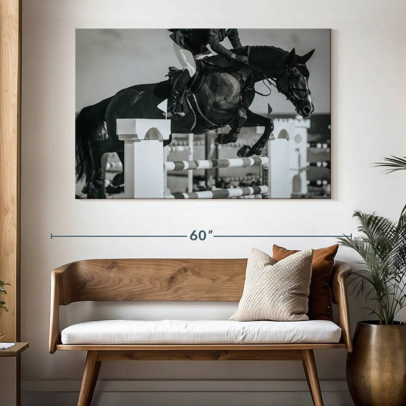 Sireci BW Equestrian Jumping, 34" H x 51" W