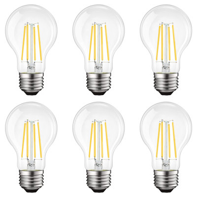 12 Watt, A19 LED Smart, Dimmable Light Bulb -  Luxrite, LR21662-6PK