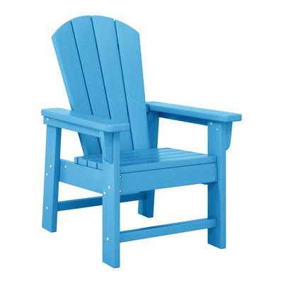 Kids Outdoor Poly Adirondack Chair