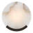 Round Wall Sconce With Natural Marble Shade-487857674