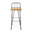 Tabouret en bois et métal DENALI INDUSTIAL