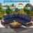 Acacia 5 - Person Patio Conversation Set-794973121