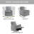 Oxford Baby Uptown Power Glider Recliner Rocking Chair 270 Degree Swivel for Nursery & Living Room-117793059