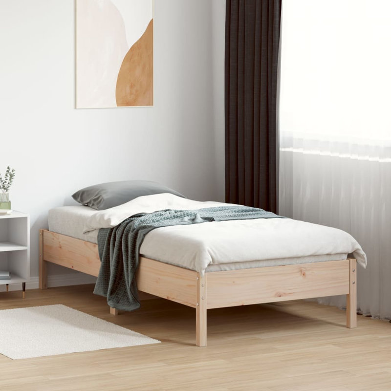 Brilliana Solid Wood Bed, Small Single (2'6)