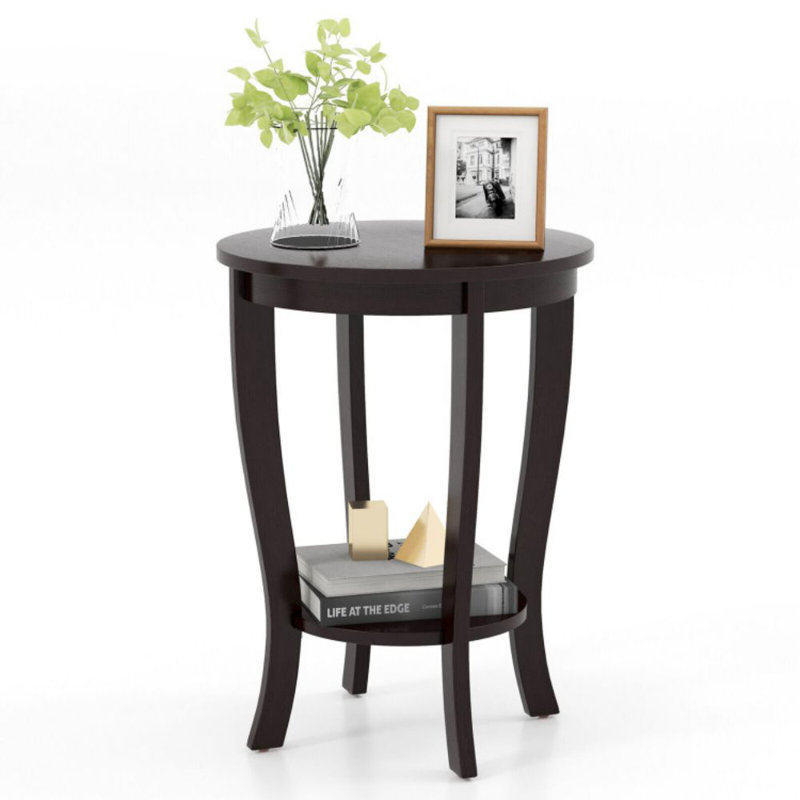 Nihhi End Table, Espresso