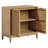 Rubberwood Accent Cabinet with 2-Door-1323234112