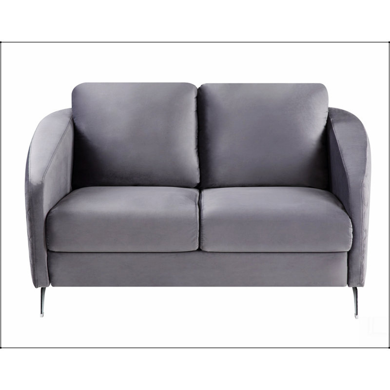 Causeuse 55 po, Gris