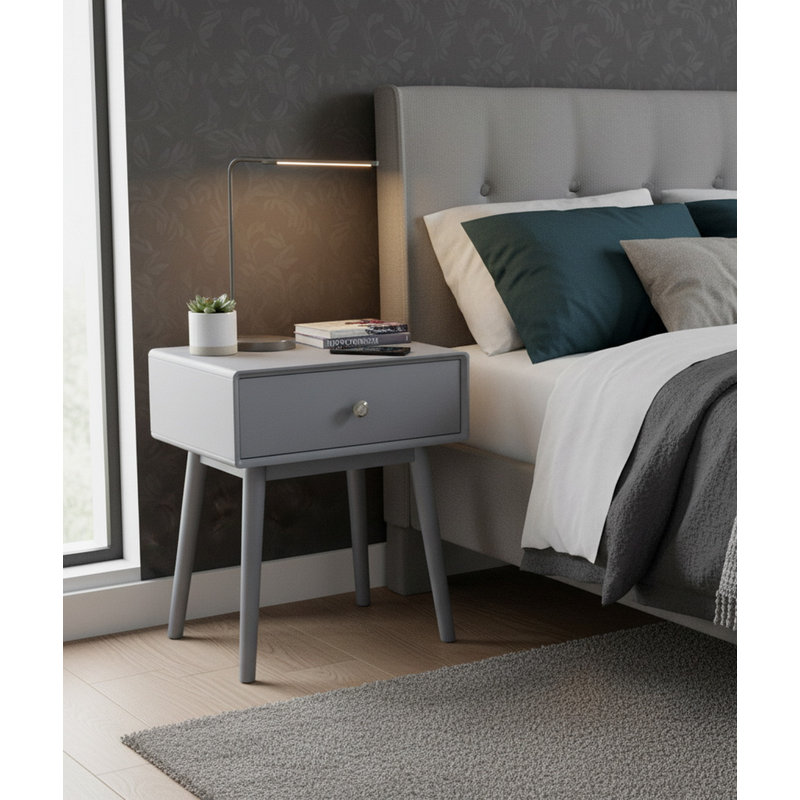 End Table, Grey