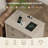 Cesare Farmhouse 30"W Nightstand with 3 Drawers and a Charging Station, Solid Wood Bedside Table Wood Nightstands Set of 2-1564029194-1564029192