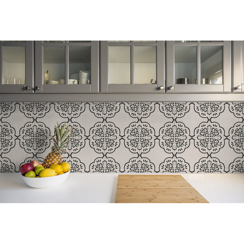 Kirran 30cm W x 30cm L Vinyl Peel and Stick Field Tile