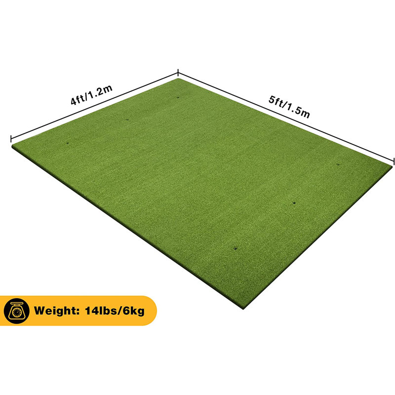 Tapis de gazon artificiel pour le golf intérieur / extérieur