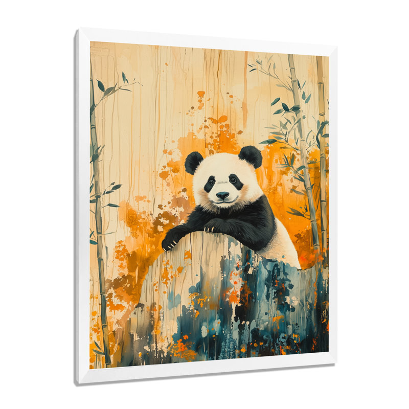 Constence - animaux, impressions sur toile, Impression d'un seul cadre photo sans passe-partou, H 32 po x l 24 po, Blanc