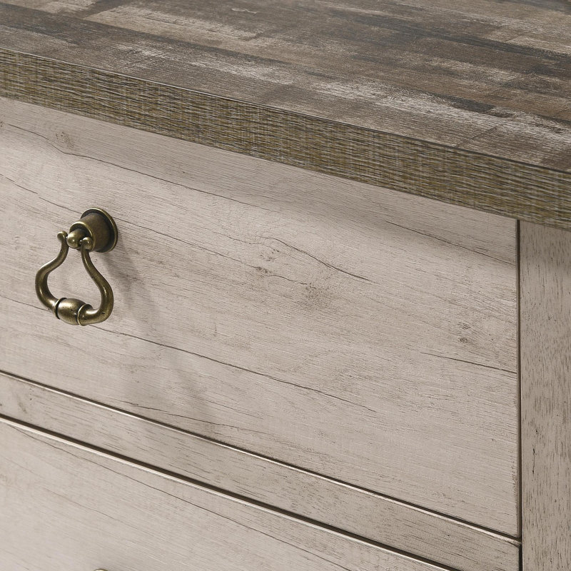 Table de chevet vieillie 1Pc