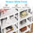 Laddie Arched Bookcase, 4-Tier Storage bookshelf-992000207